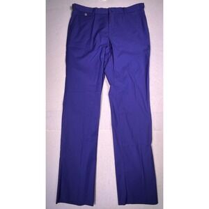 Louis Castel Golf Trousers Mens 33 Purple Excellent
